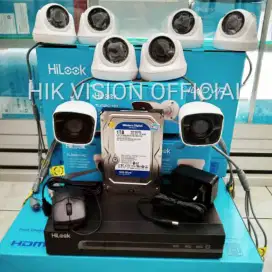 Ready stok segera pasang paket kamera CCTV hilook HIKVISION DLL