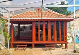 Rumah kebun kayu jati