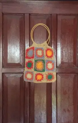 Tas Rajut Gagang Rotan