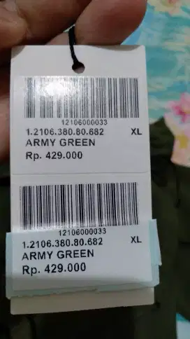 Cln panjang army green keren