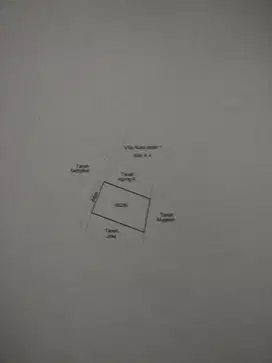 Di Jual tanah Pekarangan ( Kotak ) Cocok Untuk di bangun Cluster