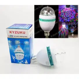 Lampu LED Disko Full color Putar warna warni