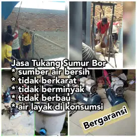 Jasa sumur bor air bersih