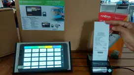 Tablet Advan 8, pos android + printer bluetooth + kertas, mesin kasir