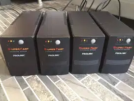 UPS Prolink 700 VA Super Fast Charging siap pakai aki baru bergaransi