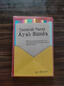 Novel Sepucuk surat Ayah Bunda