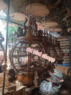 Sangkar kandang perkutut full jati original