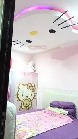 Di jual rumah mewah 2 lantai cluster asia tropis harapan indah