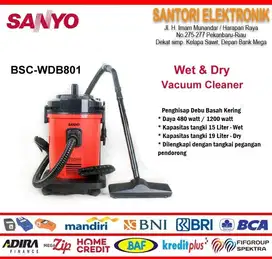 PROMO VACUUM CLEANER BSC WDB801 SANYO