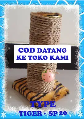 Mainan Kucing ORIGINAL / Garukan Kucing / Cakaran Kucing Tinggi 20cm