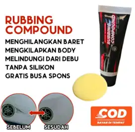 RUBBING COMPOUND PENGHILANG BARET HALUS BODY MOTOR MOBIL