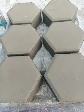 Jual paving segi 6 hexagon