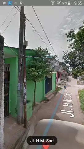Kontrakan murah , baru renov,, dilengkapi wifi.
