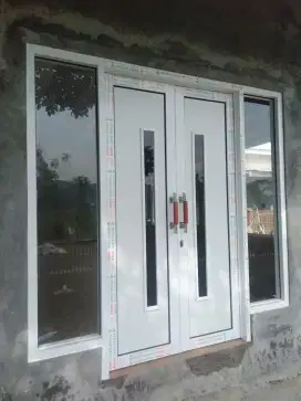 Kusen aluminium pintu jendela murah