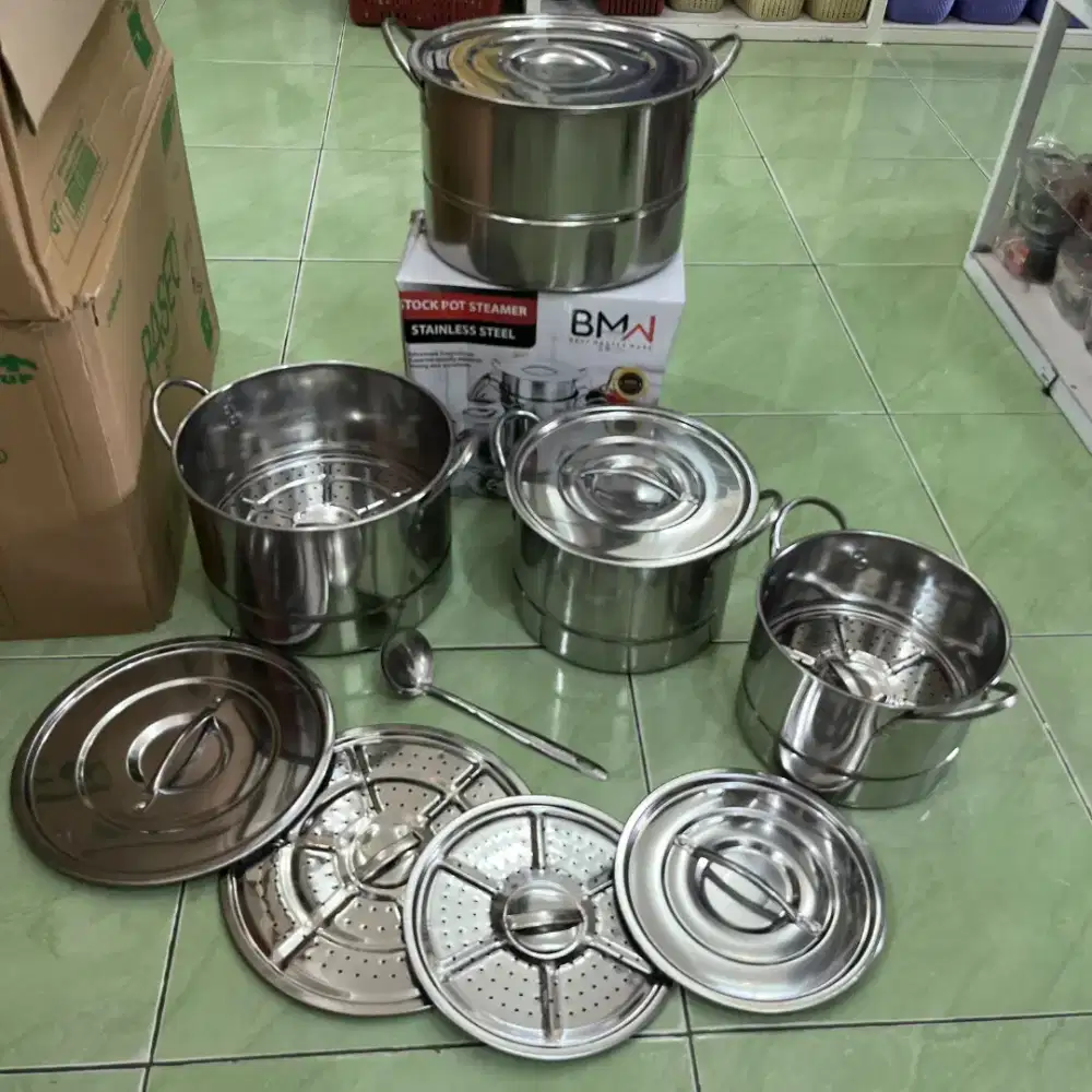 READY STOCK PANCI POT STEAMER