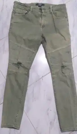 Celana panjang bikers pull&bear