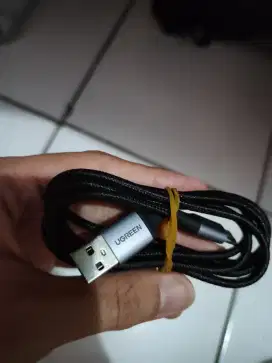 kabel usb type c merk ugreen nylon braided