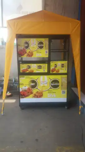 TENDA STAND PIRAMID UNTUK BAZAR/LAPAK JUALAN SIAP ANTAR JABODETABEK.