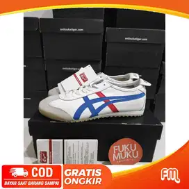 Onitsuka Tiger Mexico 66 BNIB Deluxe Leather Sepatu Asics Onitsuka