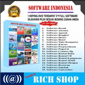 Software Indonesia Terlengkap untuk Banyak Jenis Usaha