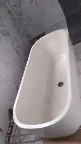 Bathub traso Asli Corak Batu