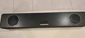 Soundbar audiobank SBX500K and microphone