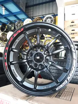 VELG MUGEN R15×6.5 ET42 H4×100/114 BRIO,JAZZ,AVANZA,AGYA,AYLA,MOBILIO