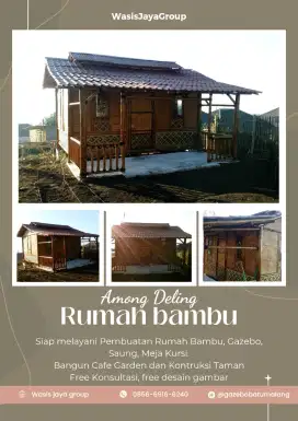 Rumah Bambu Unik