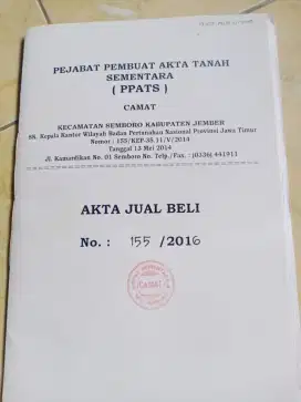 Menjual tanah milik sendiri