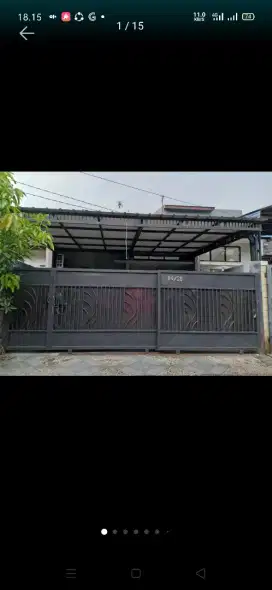 Disewakan rumah + Semi furnished 23 jt/th