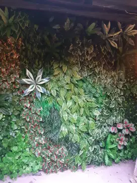 tukang taman vertikal sintetis dan tukang taman vertikal garden