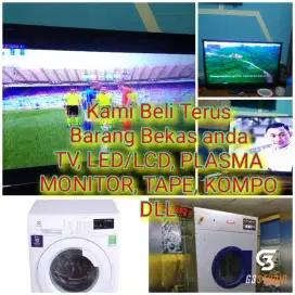 Kami beli Lagi TV dan elektronik bekasnya semua merk dan kondisi