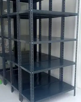 Rak besi siku lubang  Tebal 
5 dan 4 susun 100x40x200cm 
Bisa COD