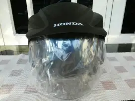 Original dari Honda bawaan motor Vario/Beat - Helm Honda HMJ 1 aseli