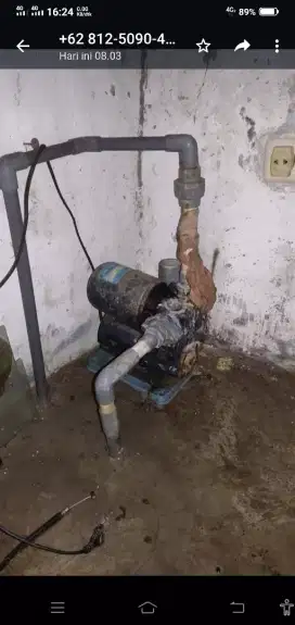 Pompa dan tandon air