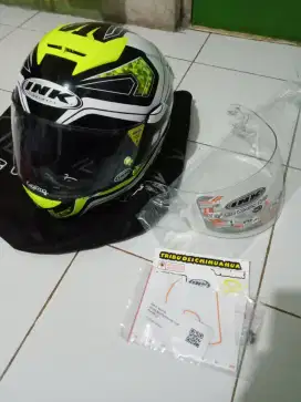 Helm INK CL MAX bonus visor flat/datar