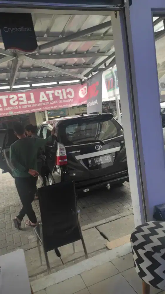 Kaca film mobil ( menerima panggilan)