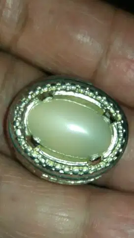 Jual Batu Cincin Natural MoonStone Unik Bagus sekali