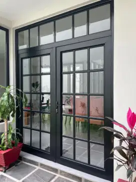 Jendela aluminium kaca