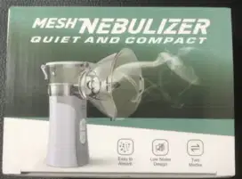 Nebulizer Portabel Mesh, untuk terapi Alat uap bantu pernapasan