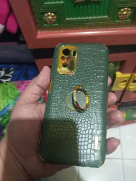 Casing kulit mewah redmi note 10