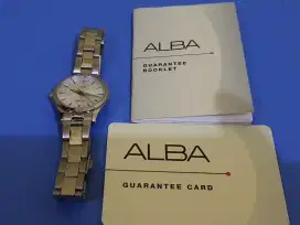 100% ORI NEW GARANSI ALBA  JAM TANGAN WANITA EKSEKUTIF
