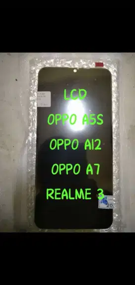 LCD OPPO A5s/A7/A12/REALME 3