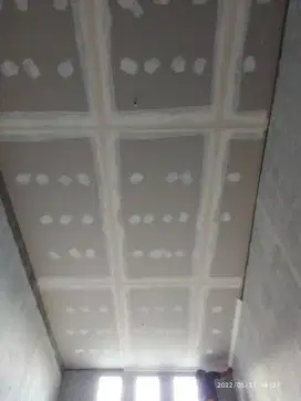 Model desain plafon gypsum dan pvc