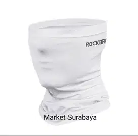 Mask Buff Rockbros WB 001 bandana sport putih
