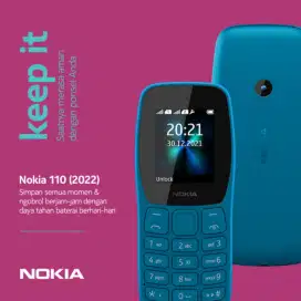 Nokia 110 Shaka garansi resmi nasional