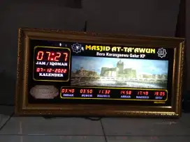 Jam digital masjid /mushola