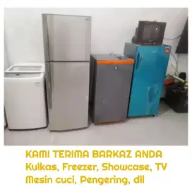 Tawarkan Kulkas bekas anda Freezer pendinginnya dll