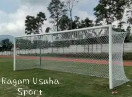 Tiang gawang mini soccer 1set fre Jaring Gawang