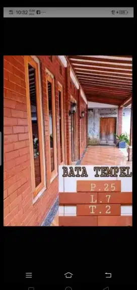 Bata tempel murah